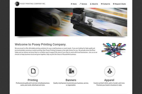 Maximus theme site design template sample