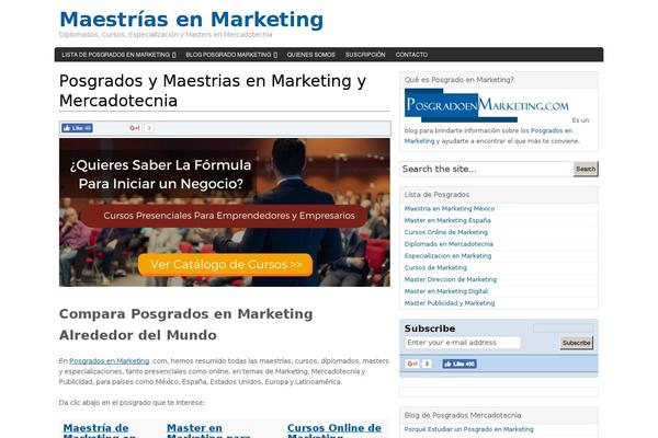 posgradoenmarketing.com site used Swift