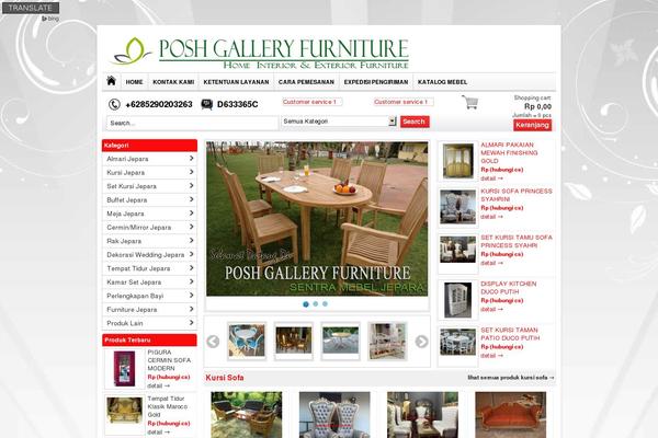 WP-Grosir theme site design template sample