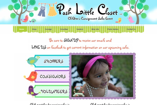 Mio theme site design template sample