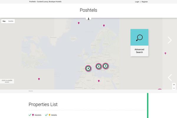Wp Estate theme site design template sample