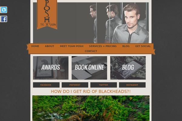 Site using Sliding Widgets plugin