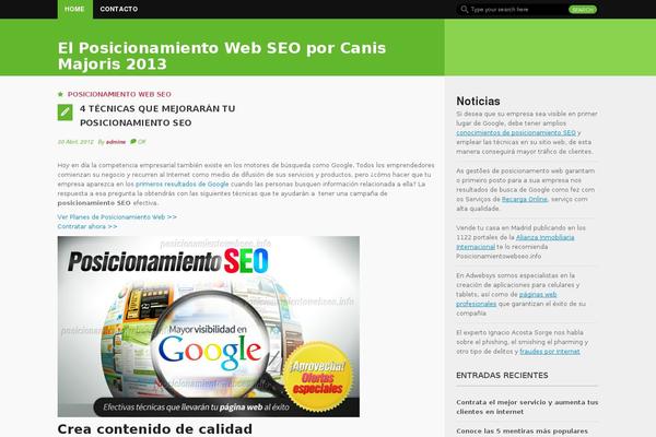 posicionamientowebseo.info site used Forceful