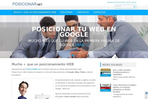 Elegant Magazine theme site design template sample