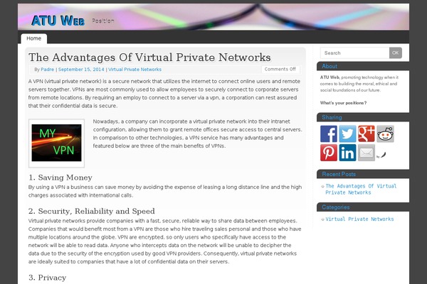 Site using Table of Contents Plus plugin