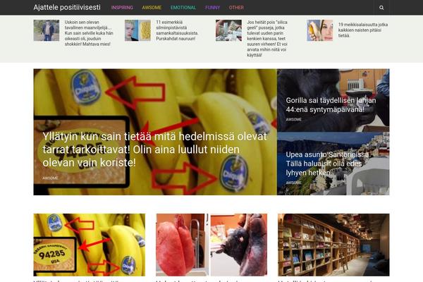 NewsPaper theme site design template sample