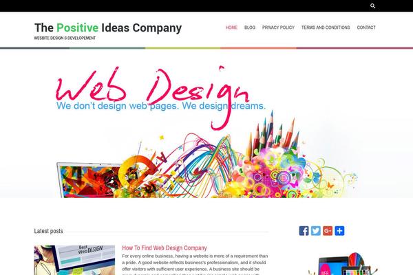 Charitas Lite theme site design template sample
