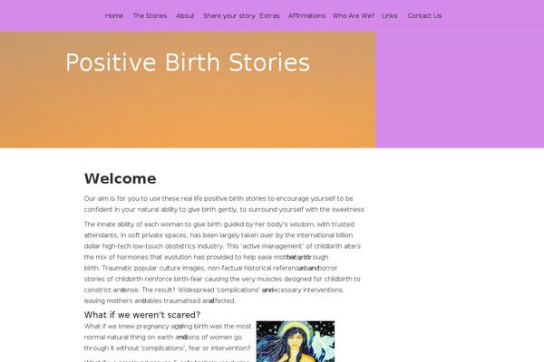 Site using WP Post Navigation plugin