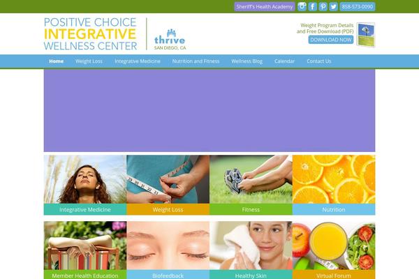 Kaiser theme site design template sample