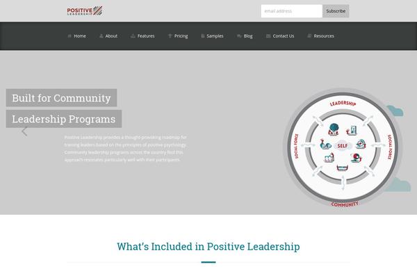 FlatBook theme site design template sample