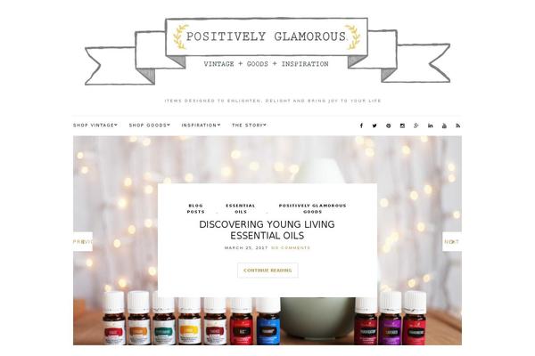 positivelyglamorous.com site used Wp_olsen5-v1.1.1