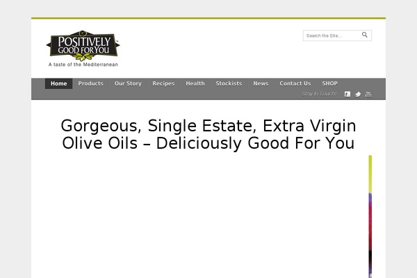 positivelygoodforyou.com site used Averis