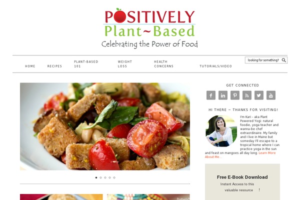 positivelyplantbased.com site used Foodie