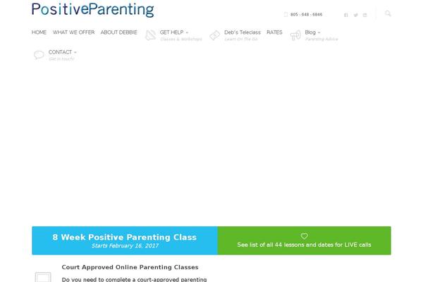 Divi Child theme site design template sample