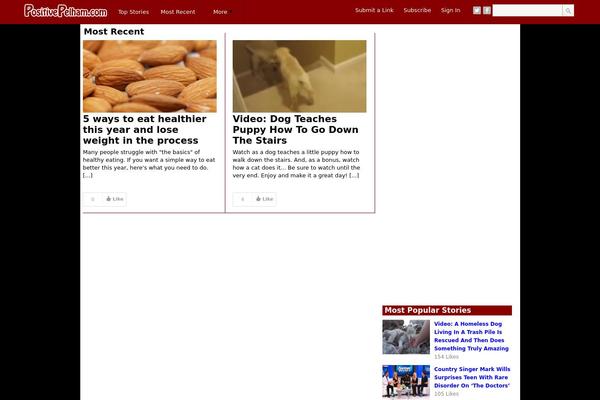Site using iiRe Social Lite plugin