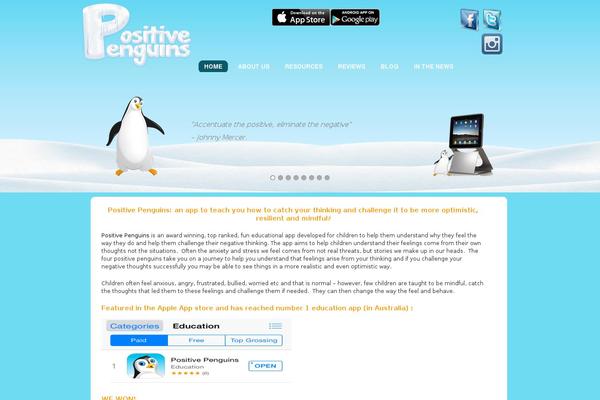 Site using WP Parallax Content Slider plugin