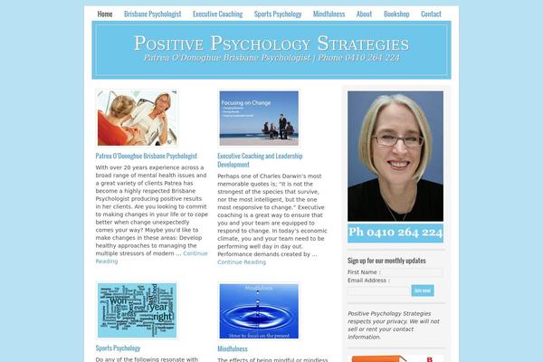 Lifestyle theme site design template sample