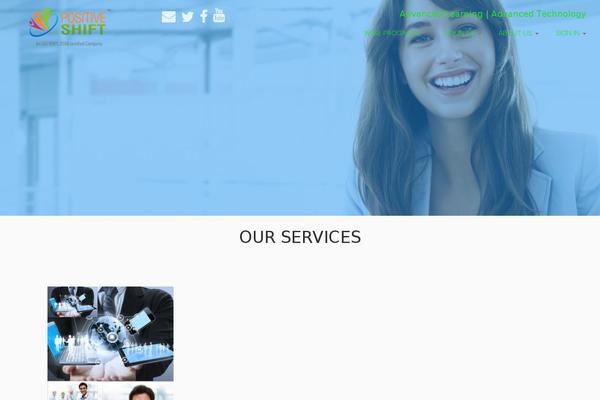 Site using Video Backgrounds for SiteOrigin Page Builder plugin
