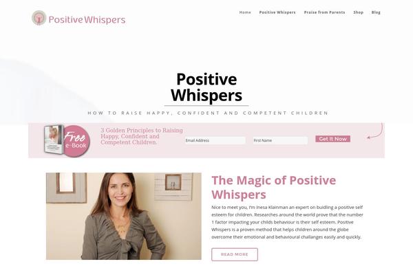 The Story Child theme site design template sample