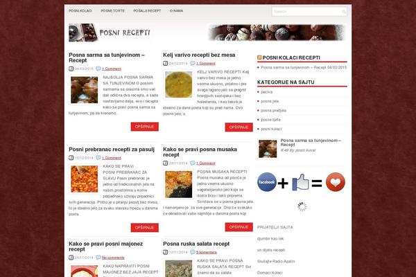 Twenty Sixteen theme site design template sample