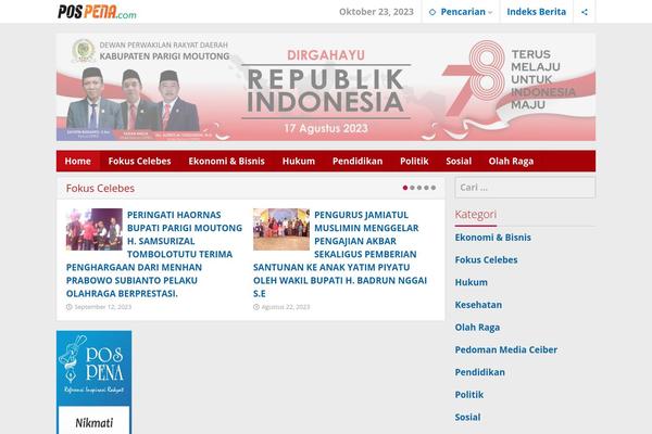Site using Modern-sticky-adbar plugin