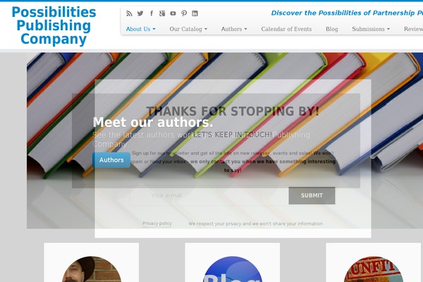 Customizr theme site design template sample
