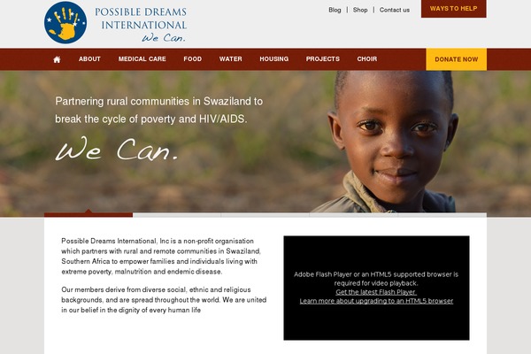possibledreams.org site used Pdi