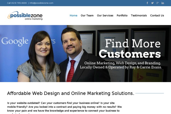 Site using Constant Contact for WordPress plugin