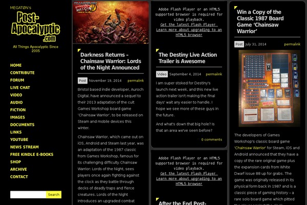 Thewall theme site design template sample