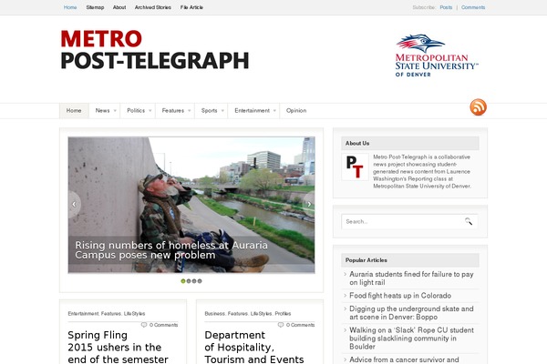 post-telegraph.com site used Fresh-child