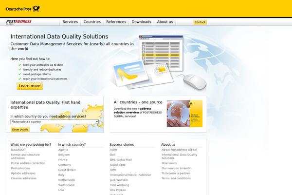 postadressglobal.com site used Cx-base