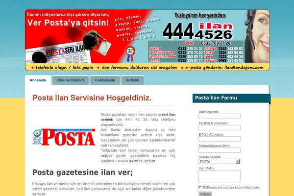 Citizen Journal theme site design template sample