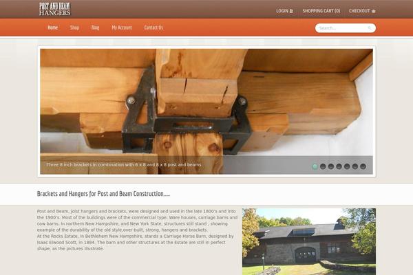 Camp theme site design template sample