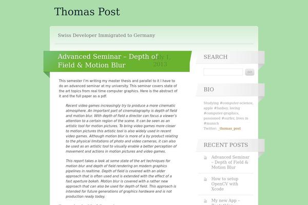Spectrum theme site design template sample