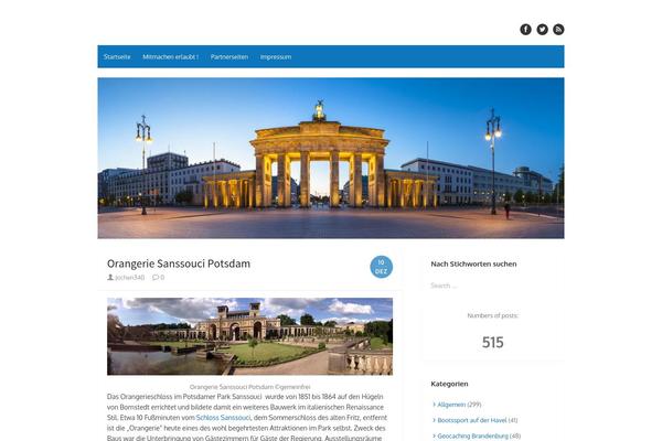 The-box-plus theme site design template sample