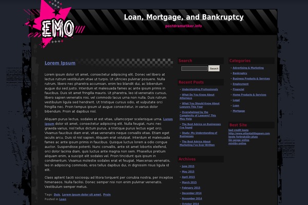 Planetemo theme site design template sample