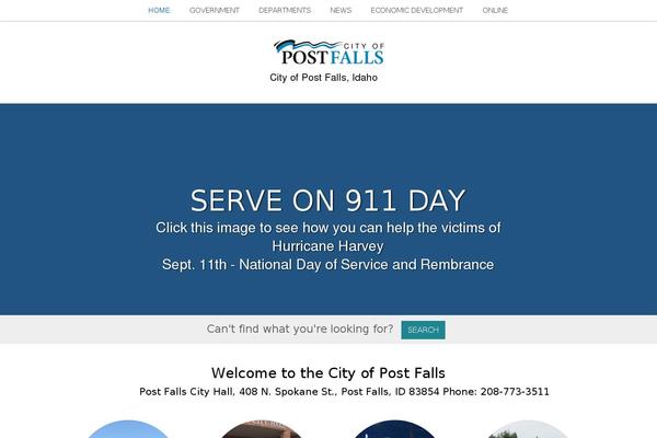 postfallsidaho.org site used Nectar-theme