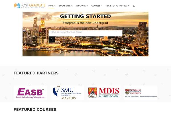 postgrad.com.sg site used Thefour