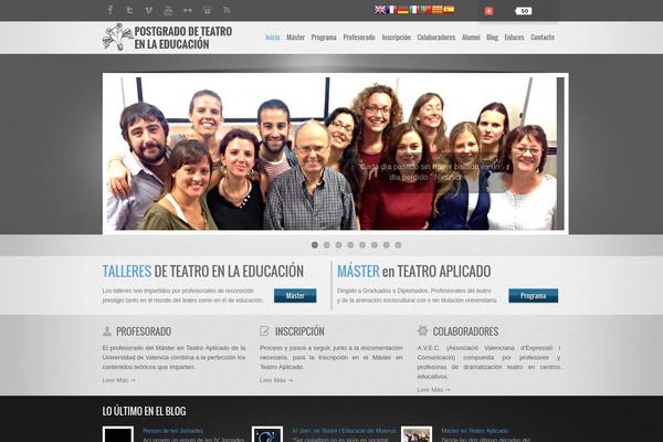 EPIC theme site design template sample