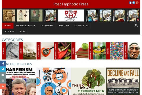 Booklovers theme site design template sample