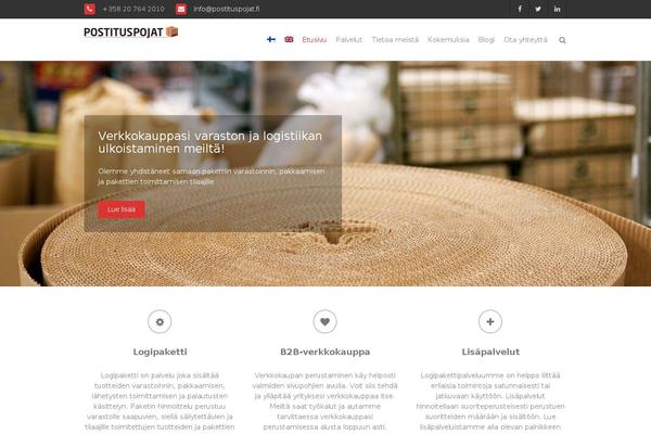 THBusiness theme site design template sample