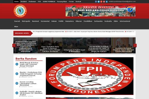 postkotapontianak.com site used Postkotapontianak