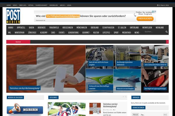 StarMag theme site design template sample