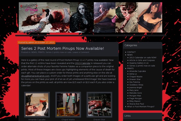 Parament theme site design template sample