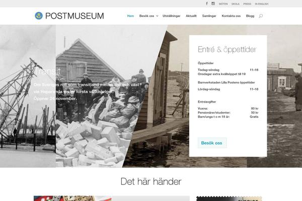 postmuseum.se site used Postmuseum