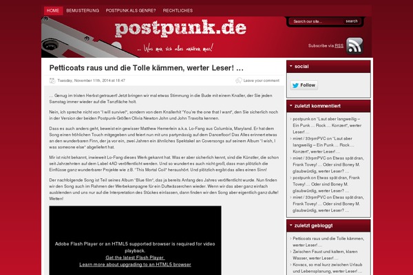 Flexibility3 theme site design template sample