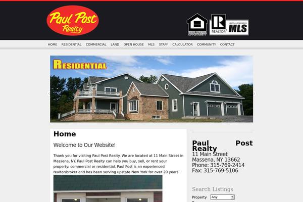 Chase theme site design template sample