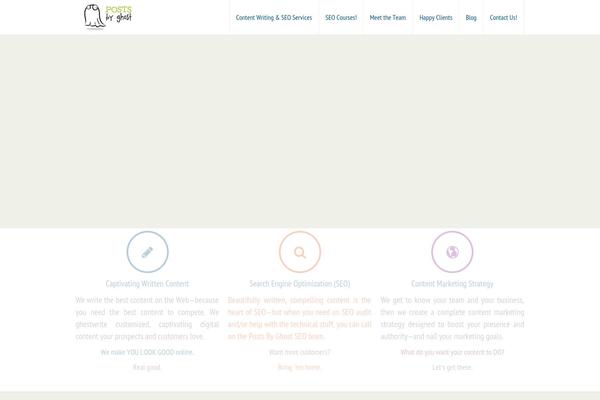 Site using MailChimp Top Bar plugin
