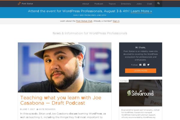 KadenceWP theme site design template sample