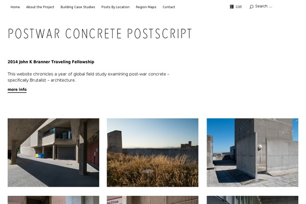 postwarconcretepostscript.com site used Ubud